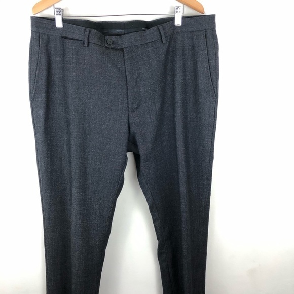 Versace Collection Gray Wool Dress Pants IT 58 US 42 - Picture 3 of 14